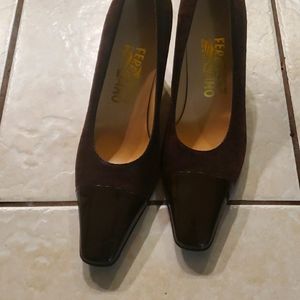 Ferragamo Brown pumps